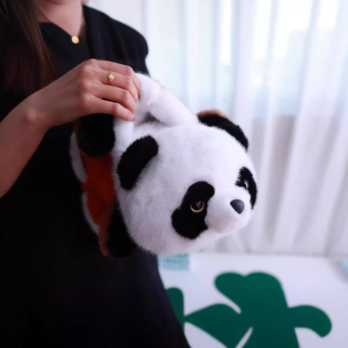 Genuine cute doll for sleep, plush pillow, toy, panda 2
