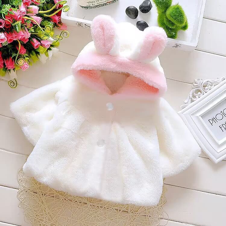 Warm hoody girl's, jacket, keep warm cute trench coat, children's winter overall, western style 2