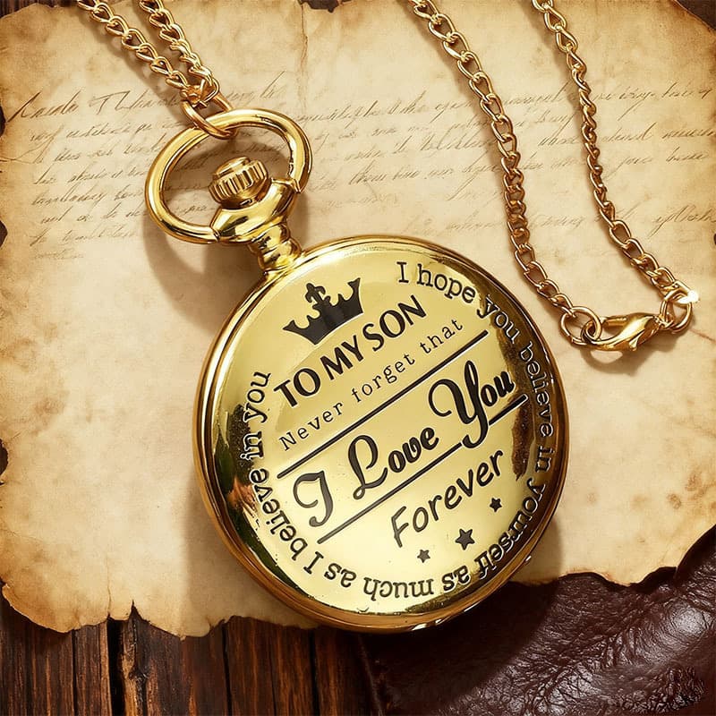 Swiss watch, retro pocket watch, men's watch, high-quality style 2