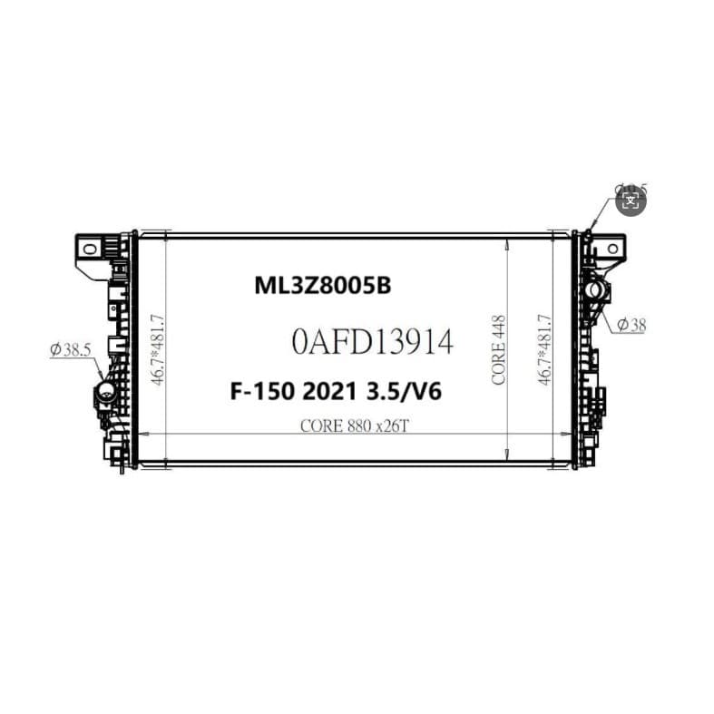 [适用于福特FORD猛禽F-150 EXPEDITON   NAVIGATOR.  13914 ML3Z80] 1