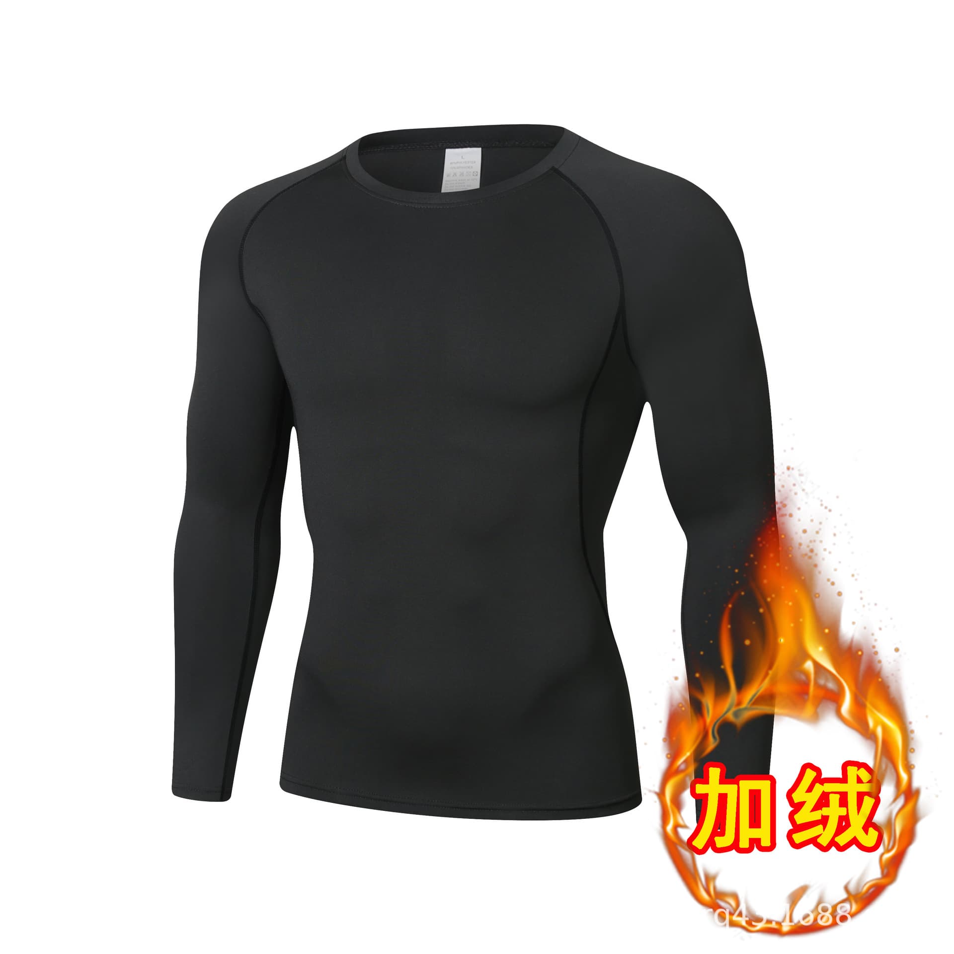 Warm set, warm sports suit, quick dry ski suit, base keep warm underwear for gym, for running, tight 3