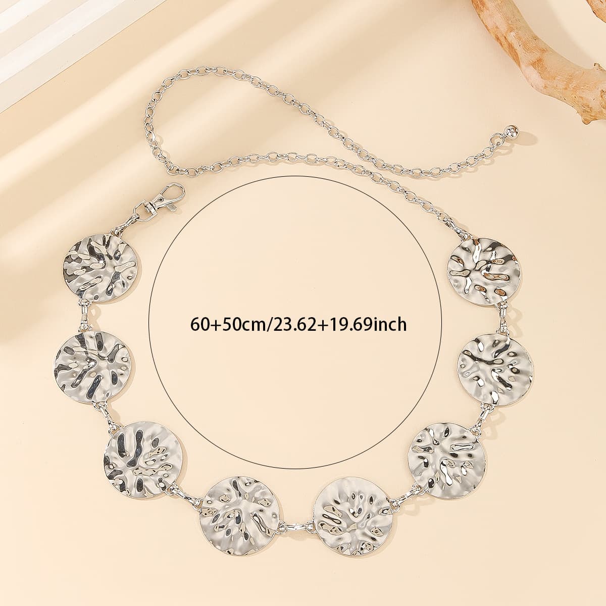 (Cross-border trading), metal accessory, coins, retro ethnic fashionable chain, boho style, ethnic style 4