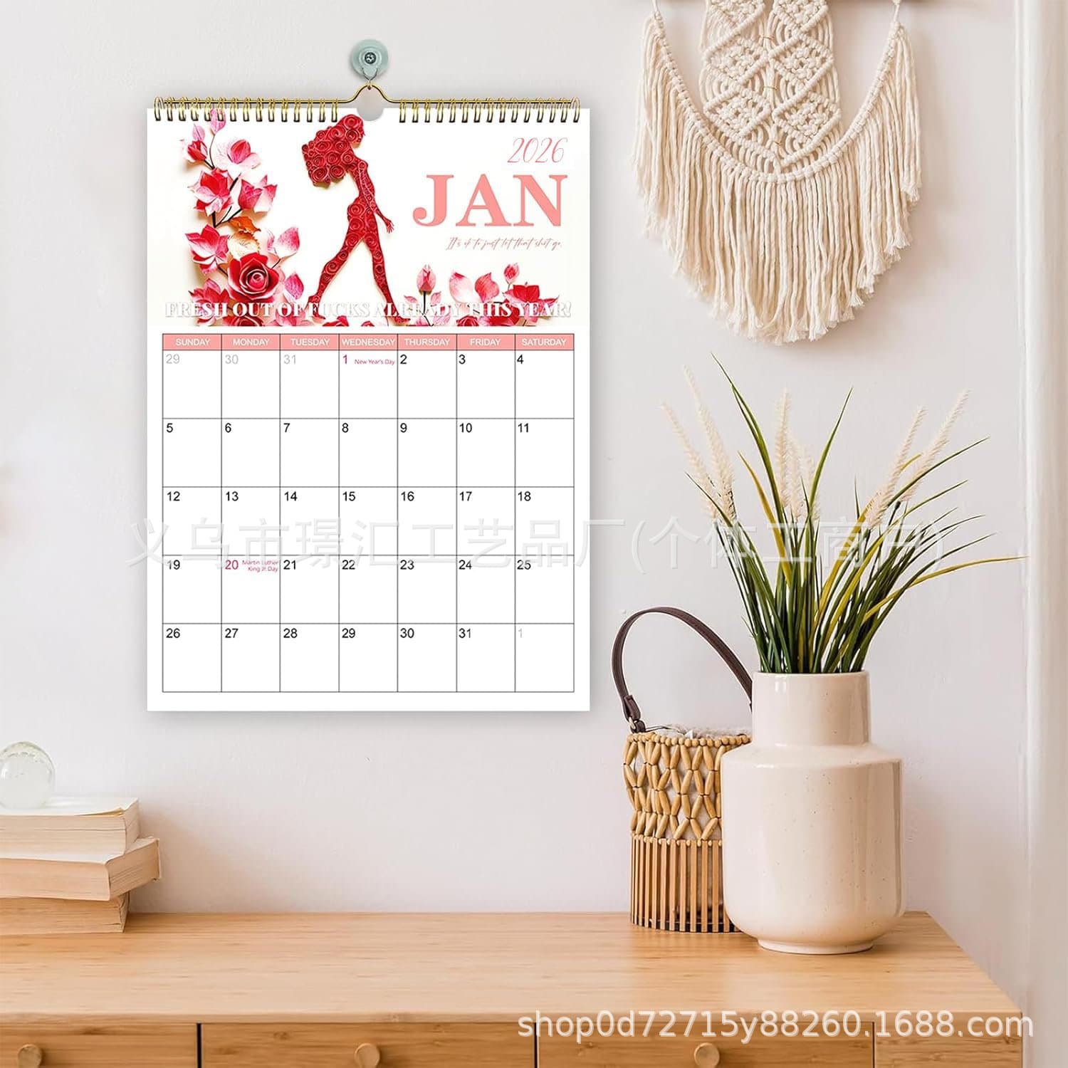 F*ck It 2026 Calendar for Beautiful and Elegant Ladies 3