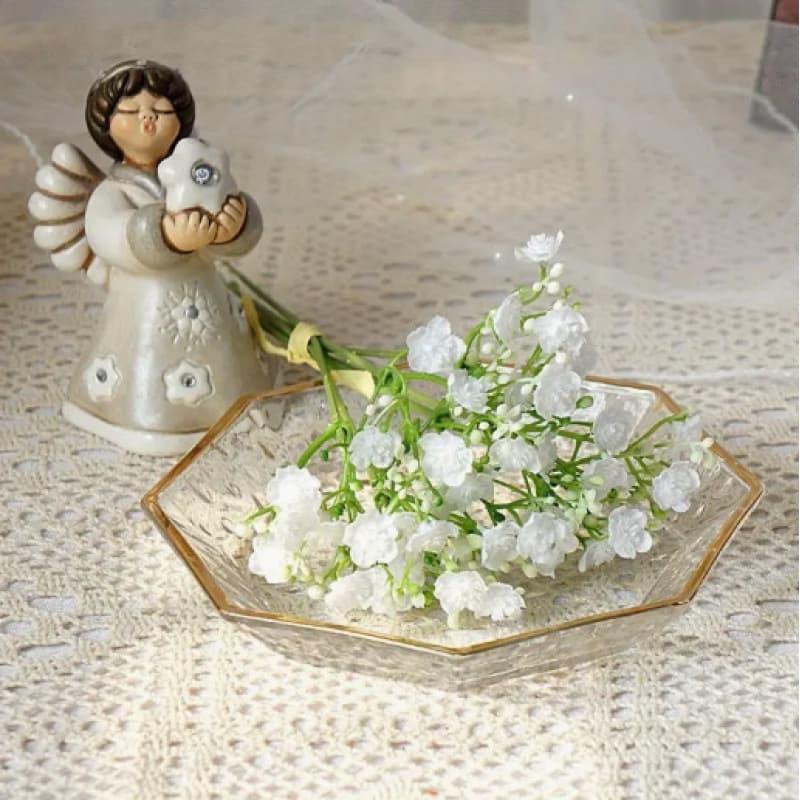 Artificial plastic flowers handmade, fake plant chrysanthemum, floral arrangement wedding home table decoration 9