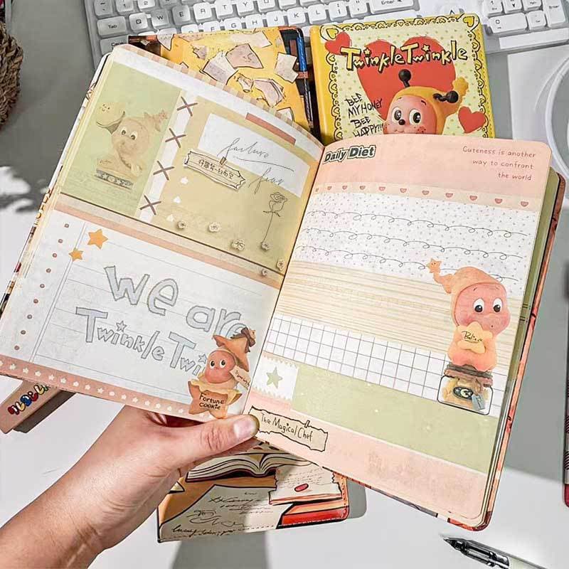 (Wholesale), polyurethane laptop for students, high quality notebook, increased thickness 2
