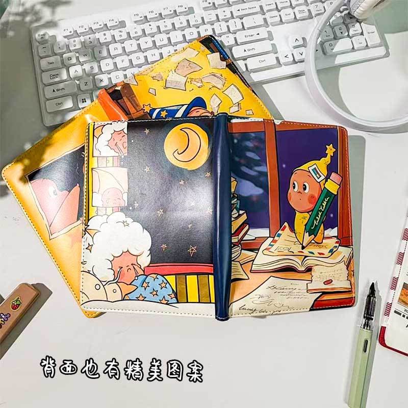 (Wholesale), polyurethane laptop for students, high quality notebook, increased thickness 4