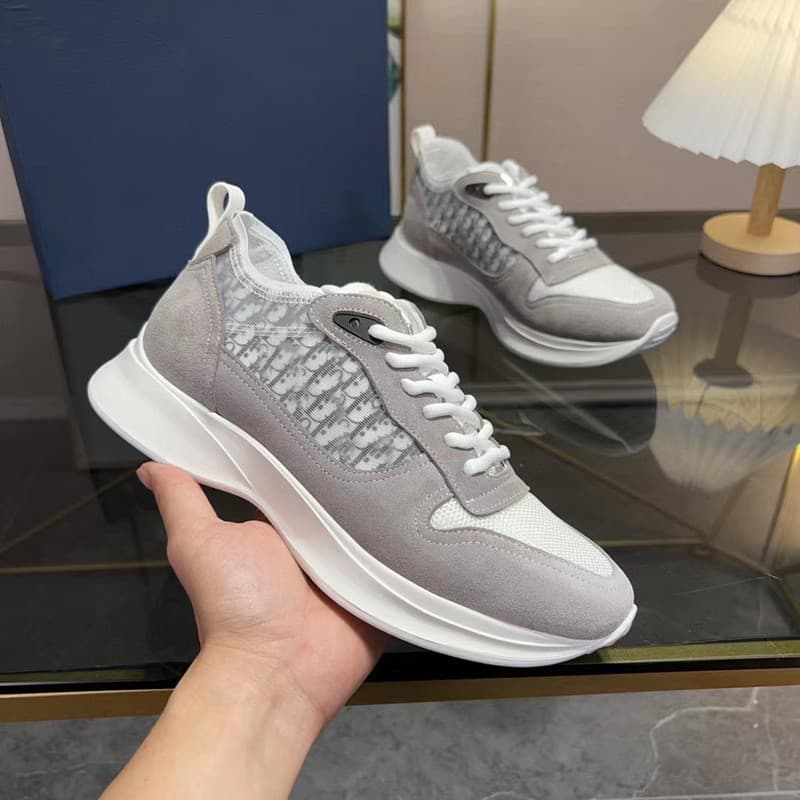 High-quality B25 shoes Alphabet low-top men's shoes presbyopic embroidery thick-soled fashion sports and casual shoes 3