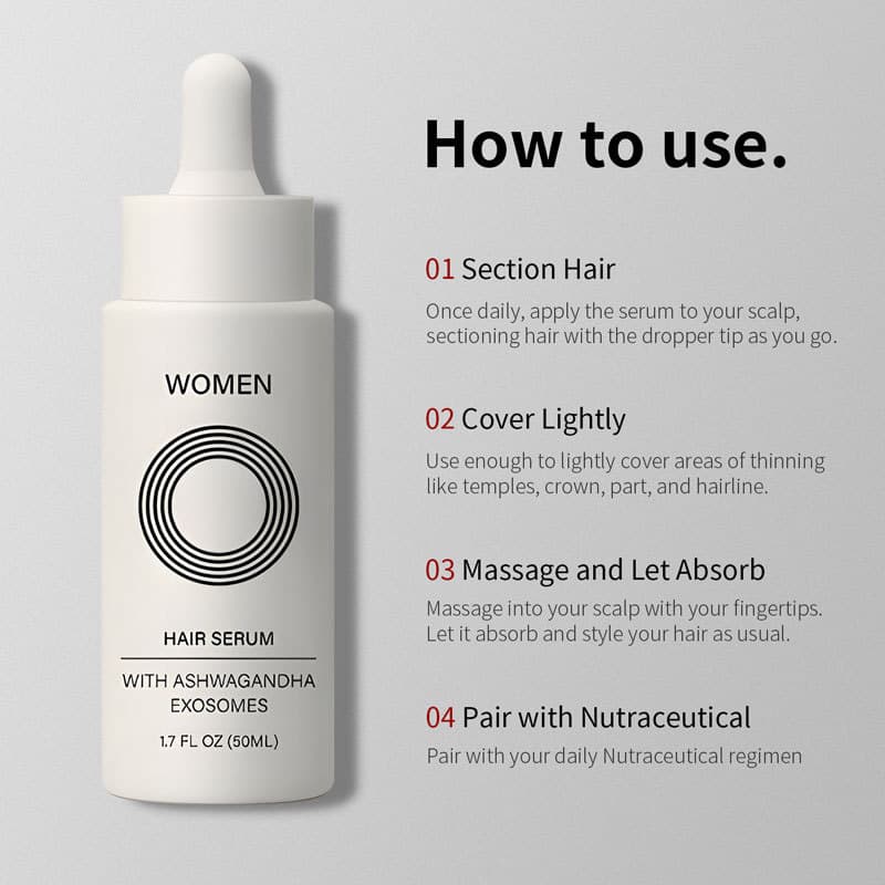 Women's Hair Growth Serum - Strengthening & Volumizing 2
