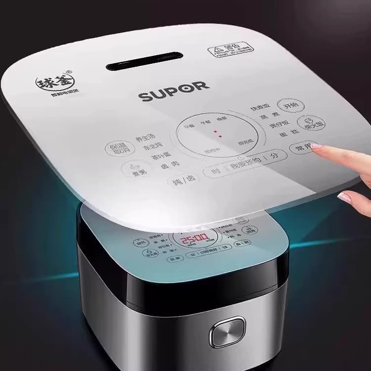Supor rice cooker household 5L large capacity multifunctional rice cooker smart ball kettle steam rice cooker SF50FC 3