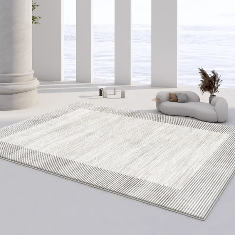 (Cross-border trading), cream carpet for living room, non-slip solid color sofa for bed 4