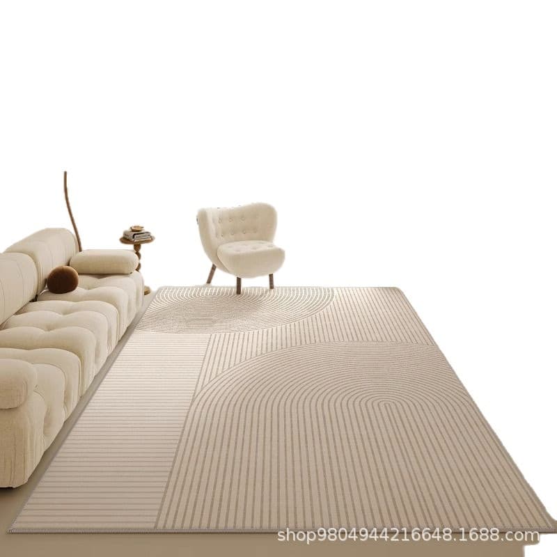 (Cross-border trading), cream carpet for living room, non-slip solid color sofa for bed 5