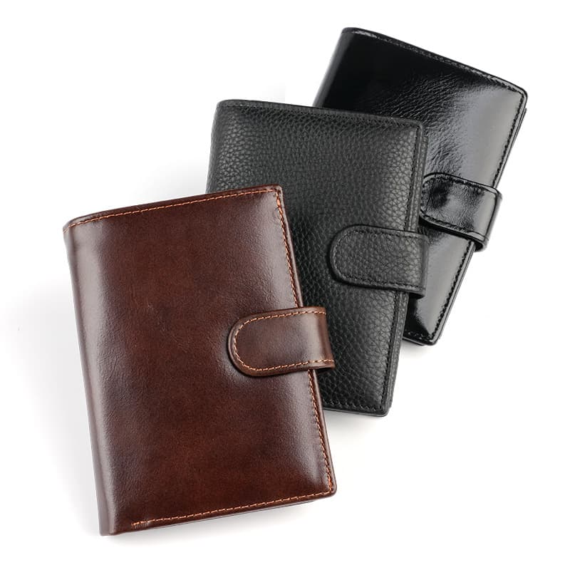 (Cross-border trading), retro casual capacious wallet, high-end, anti-theft, genuine leather 5