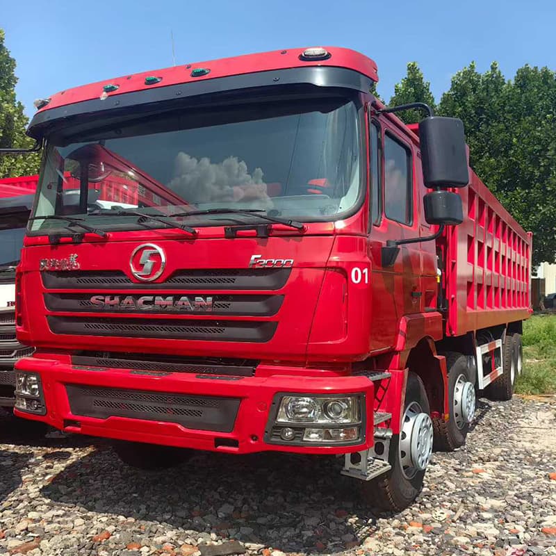 Cross-border supply of refurbished eight-wheel dump truck, SINOTRUK Shaanxi Automobile engineering dump truck 6x4 sand and gravel transport truck 3