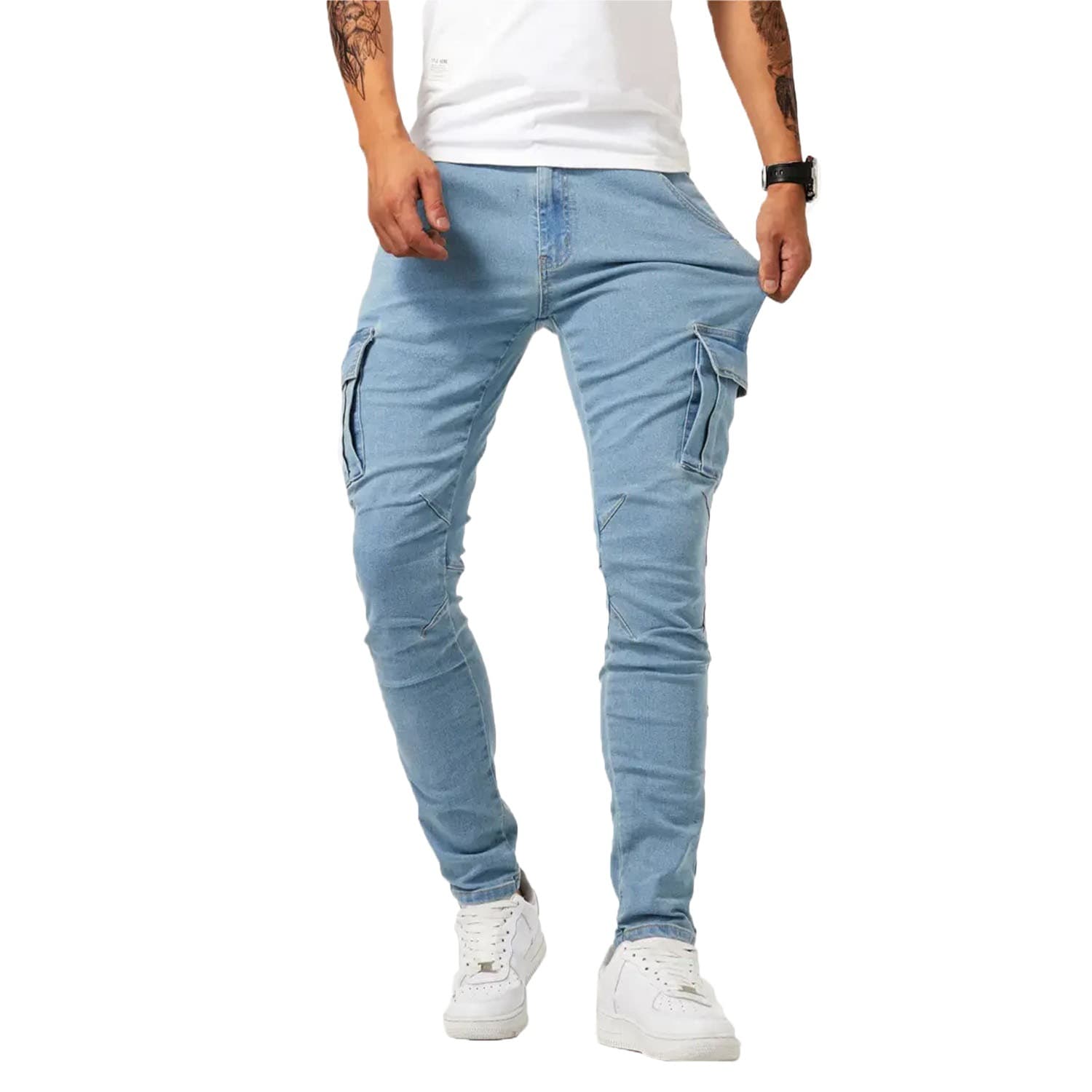 (Cross-border trading), denim trousers for leisure, Aliexpress, Amazon 5