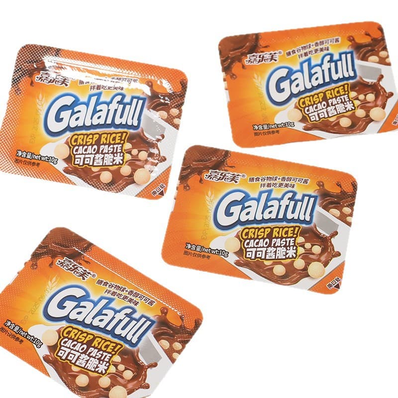 Cocoa Sauce Crispy Rice Chocolate Independent Snack Packs 5