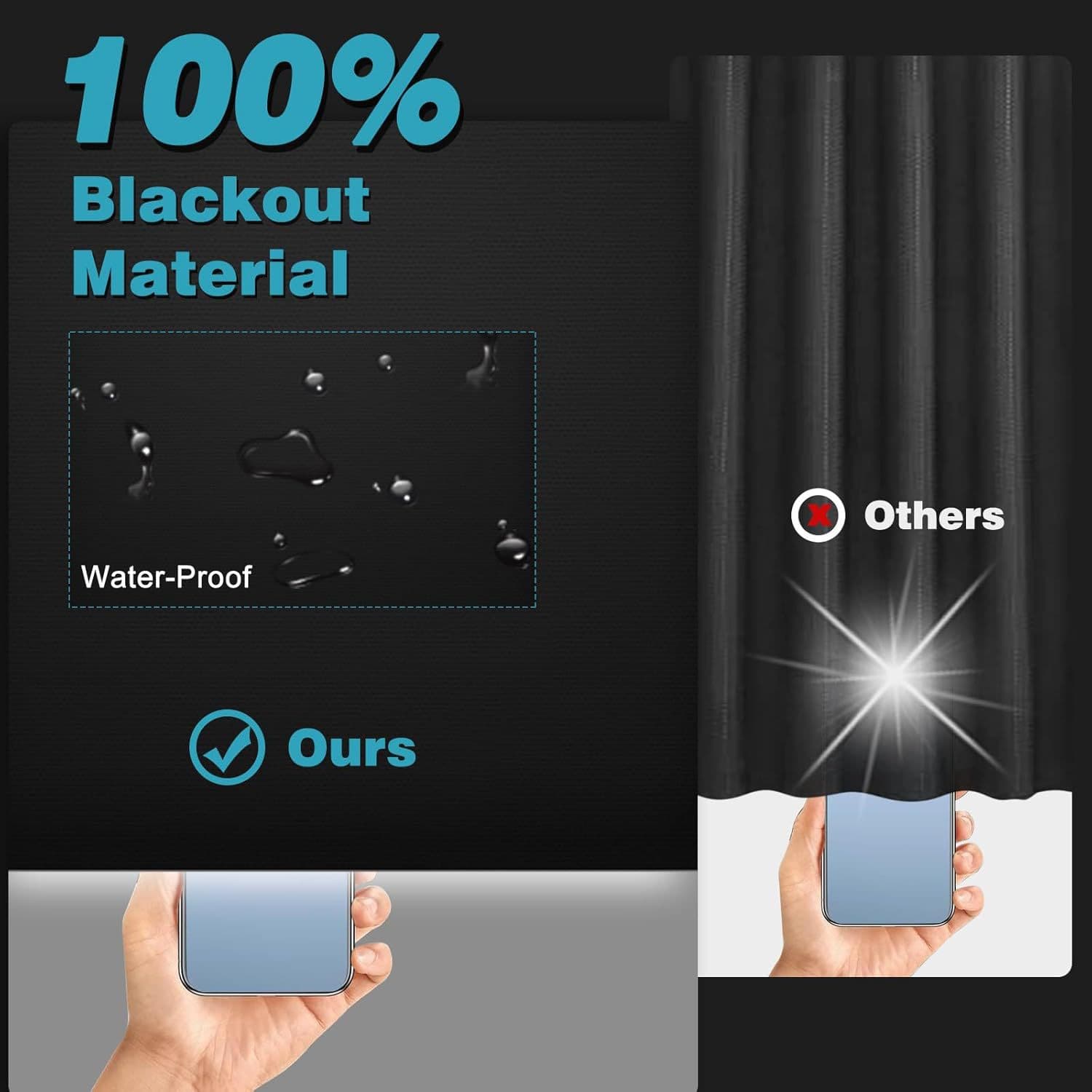 Handheld black cloth for traveling with velcro, city style 3