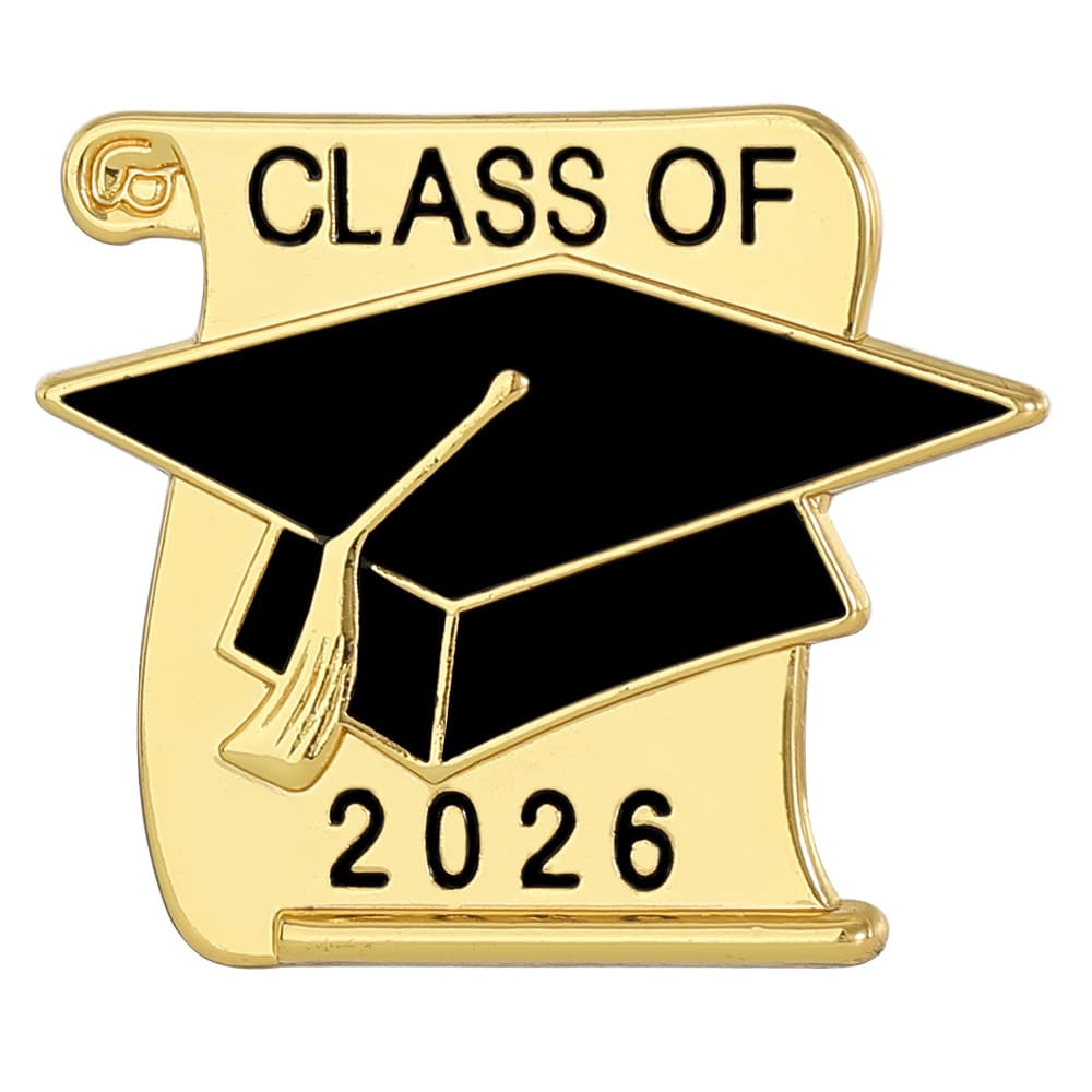 2026 Graduation Season Doctoral Hat Badge Metal Alloy Dripping Bachelor's Hat Commemorative Gift Student Gift Brooch 4