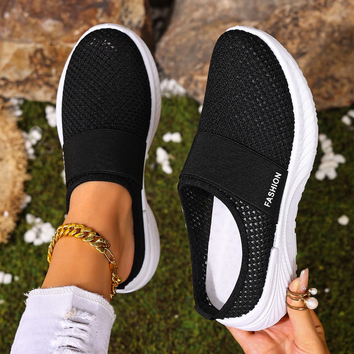 (Cross-border trading), (Wholesale), summer breathable shoes, casual footwear, spring 2025 collection 4