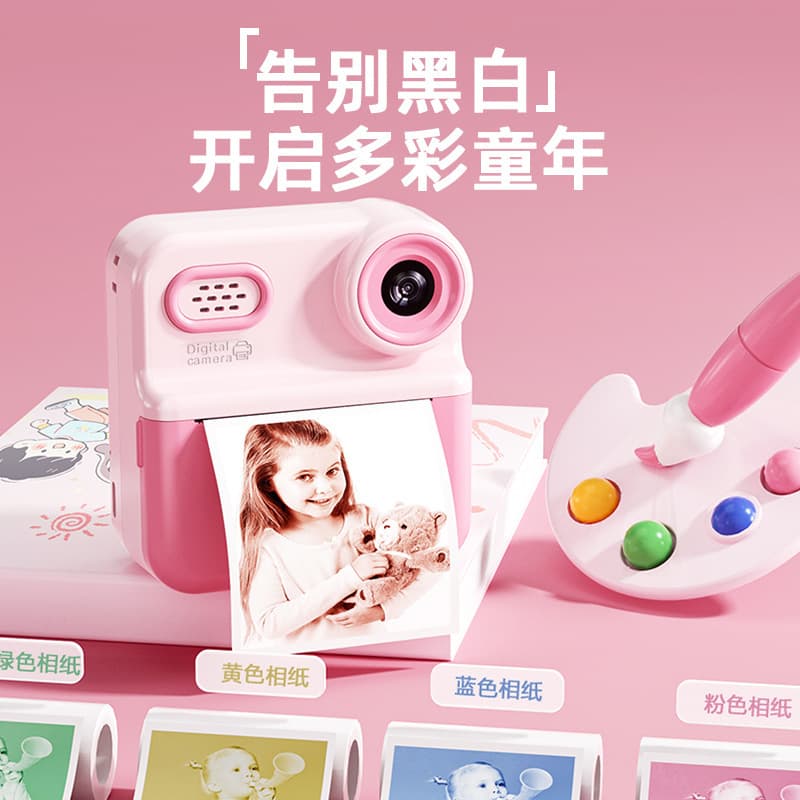 (Cross-border trading), polaroid, camera, digital cartoon toy, new collection 2
