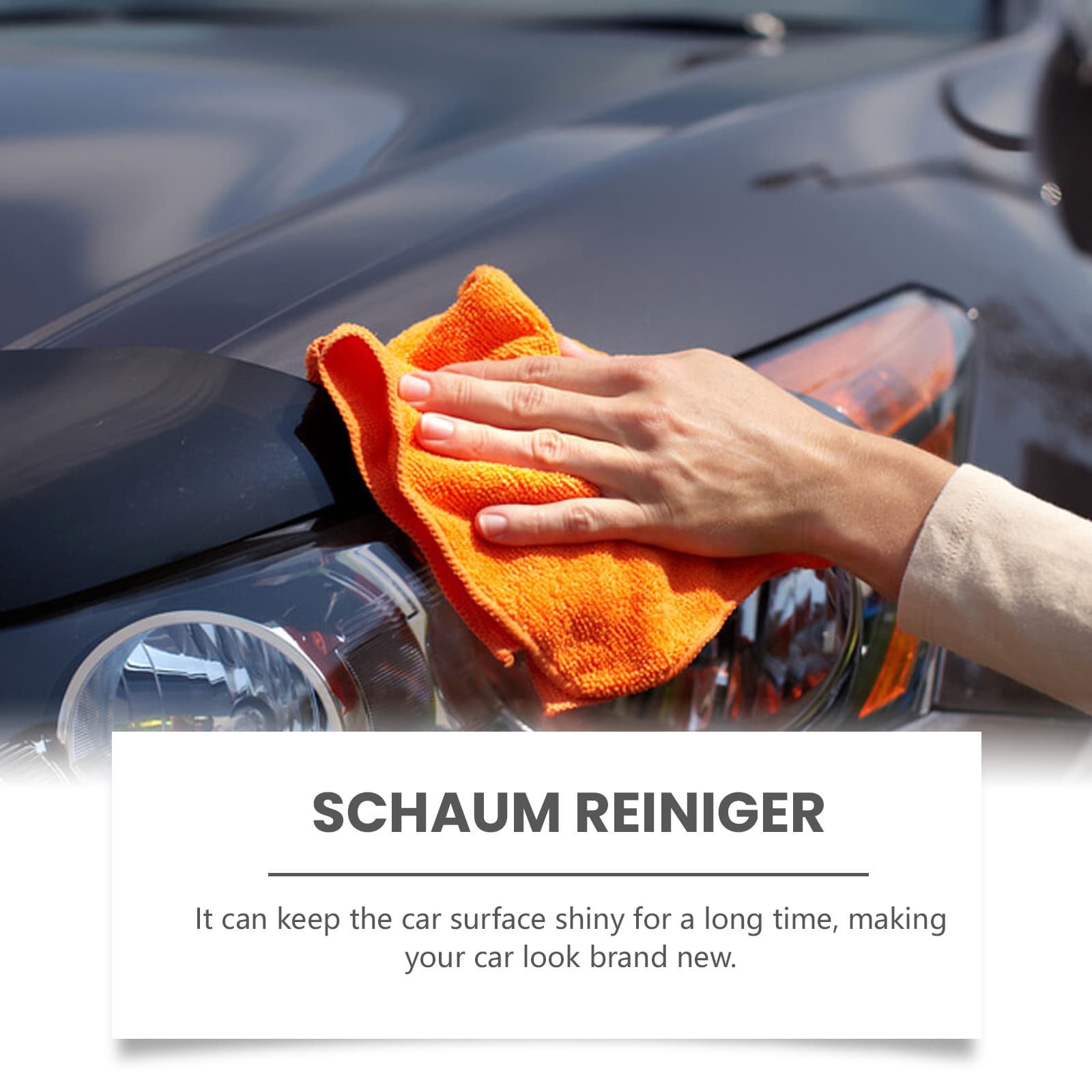 Homonth Car cleaning spray Remove dust and dirt on the surface of the car cleansing care Renovation and maintenance 3