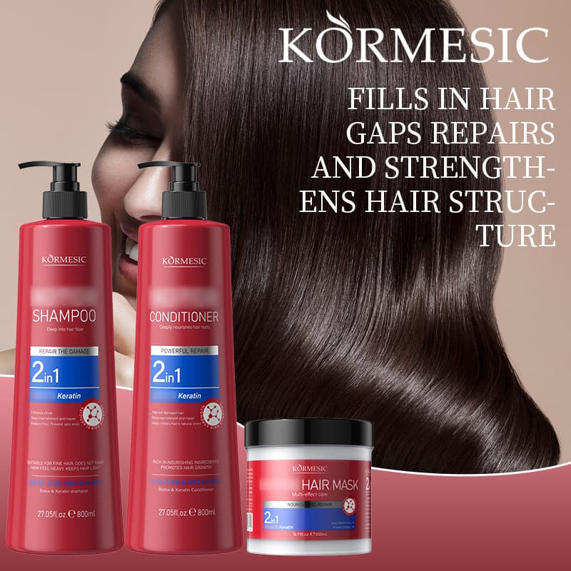 [KORMESIC角蛋白深层护理丰盈发膜英文款Hair membrane厂家供跨境] 2