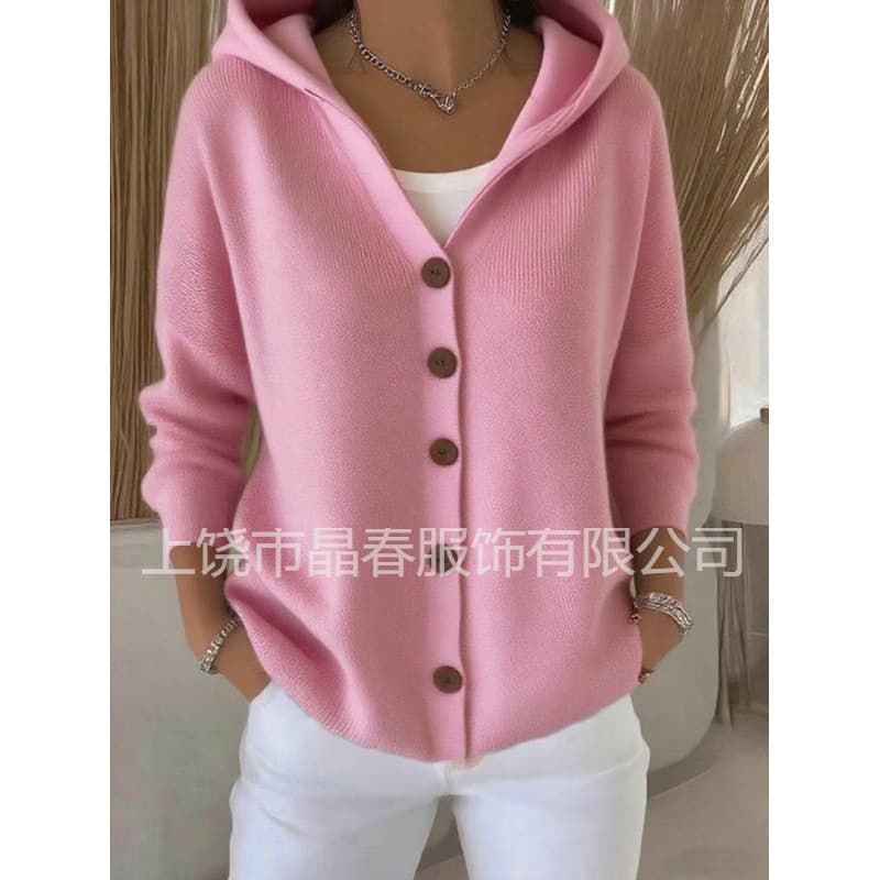 (Cross-border trading), pin, knitted dress, demi-season hoody, sweatshirt, jacket for leisure, European style 2