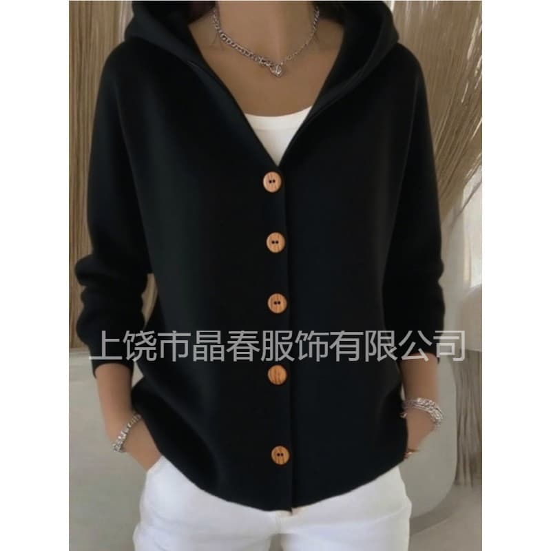 (Cross-border trading), pin, knitted dress, demi-season hoody, sweatshirt, jacket for leisure, European style 3