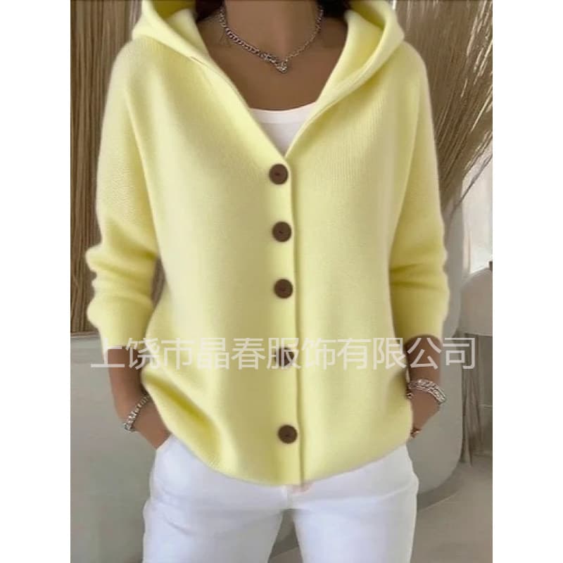 (Cross-border trading), pin, knitted dress, demi-season hoody, sweatshirt, jacket for leisure, European style 4