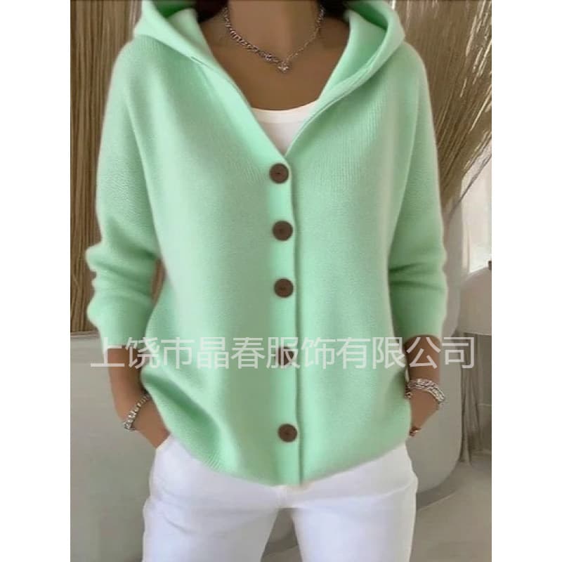 (Cross-border trading), pin, knitted dress, demi-season hoody, sweatshirt, jacket for leisure, European style 1