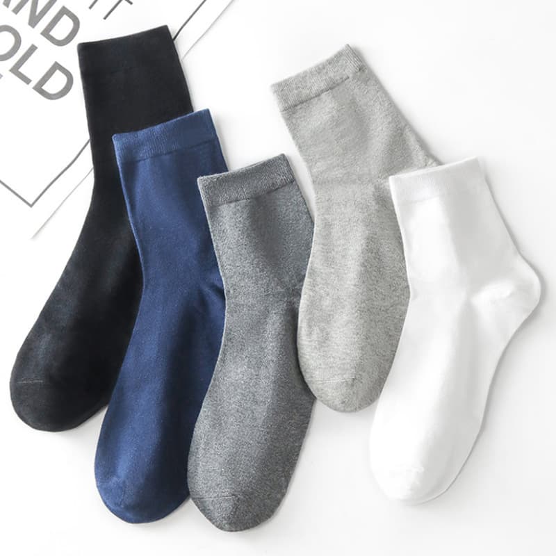 [Special wholesale] 100 pairs of disposable socks for men and women, deodorant breathable socks, men's spring and autumn boat socks 4