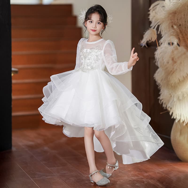 Dress, skirt, elite long-sleeve, small princess costume, (Physicals) 2
