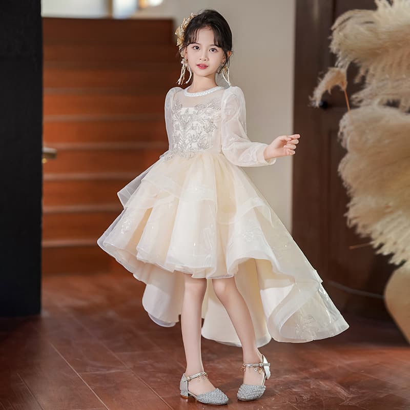 Dress, skirt, elite long-sleeve, small princess costume, (Physicals) 5