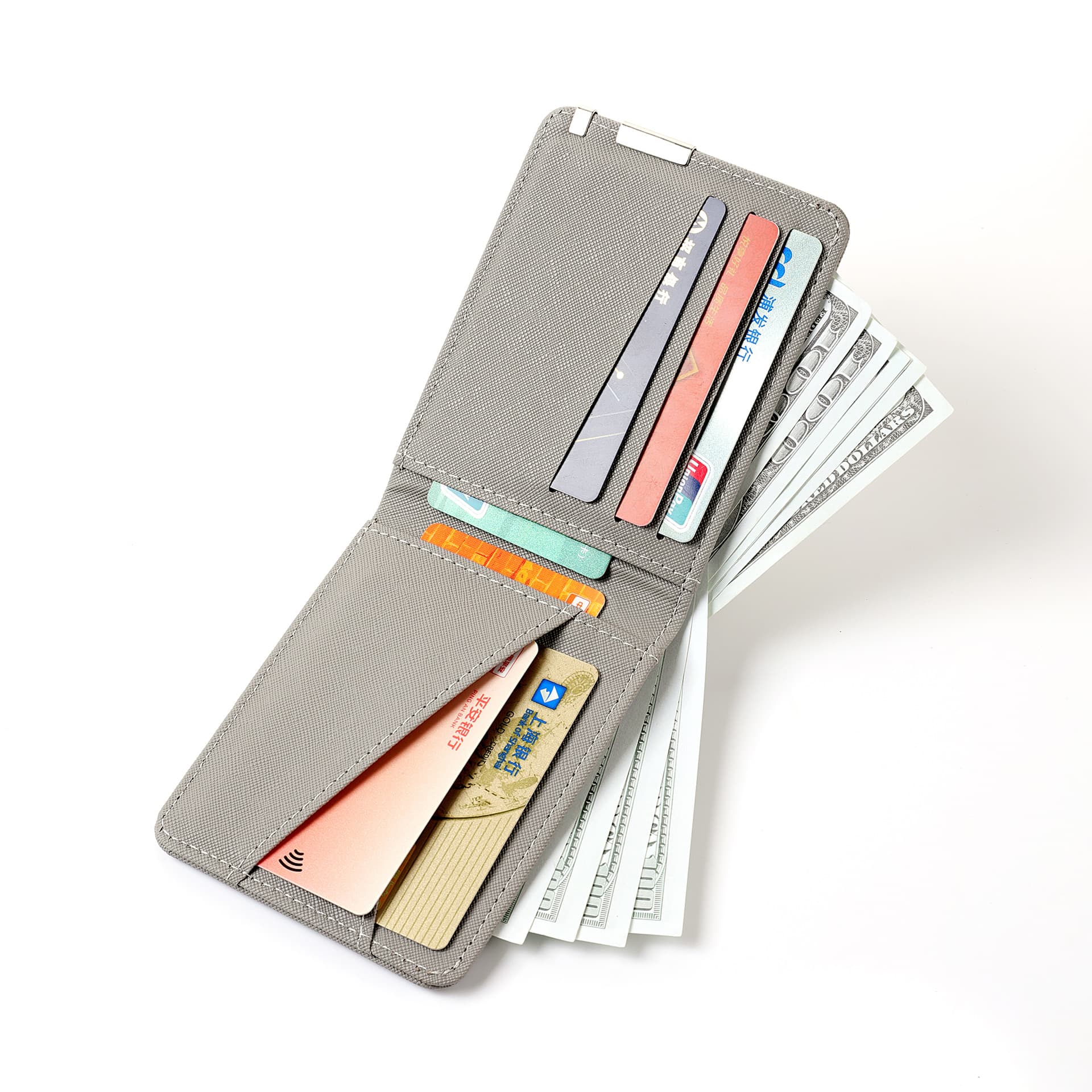 Men's short wallet, card holder, high-quality style, for students, simple and elegant design 4