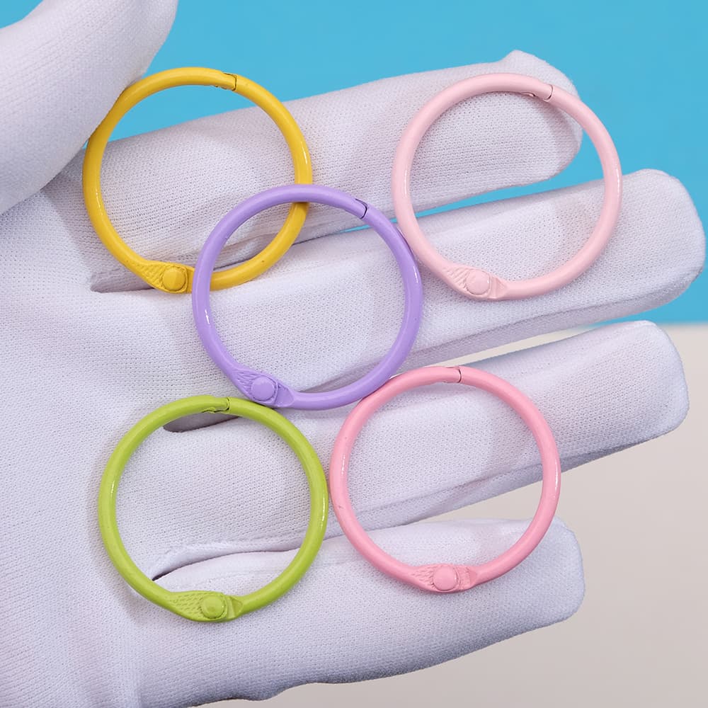 Keychain for keys, accessories with zipper, 31mm, tear-off sheet 2