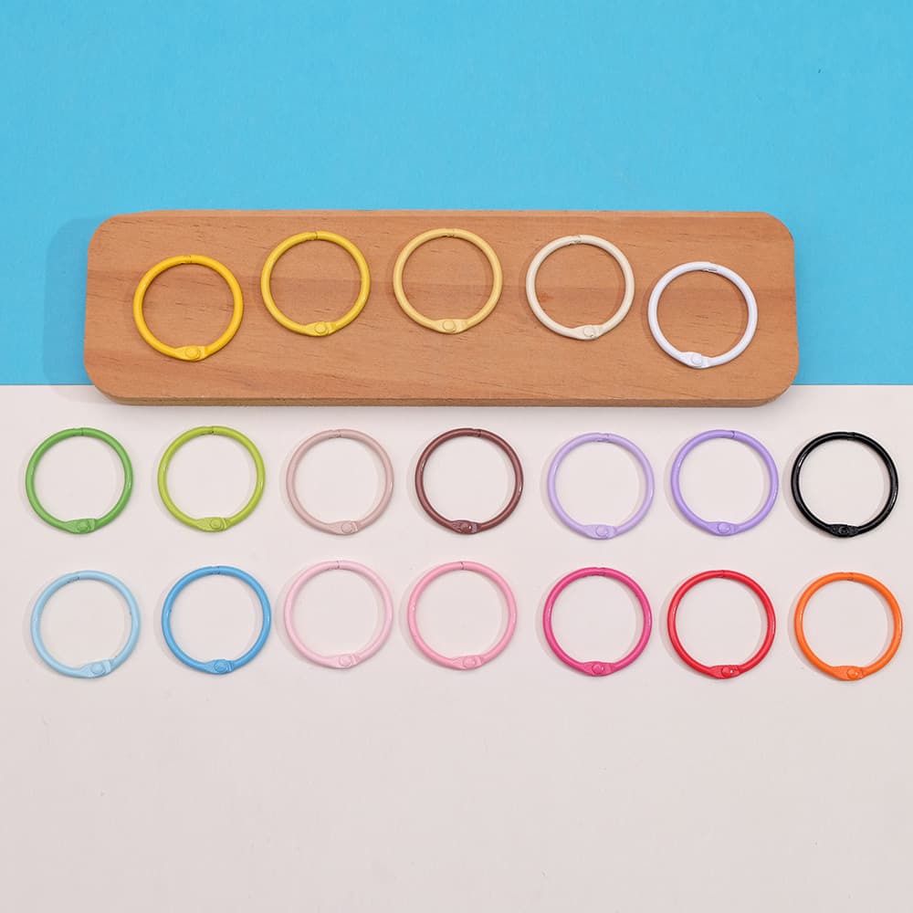 Keychain for keys, accessories with zipper, 31mm, tear-off sheet 1