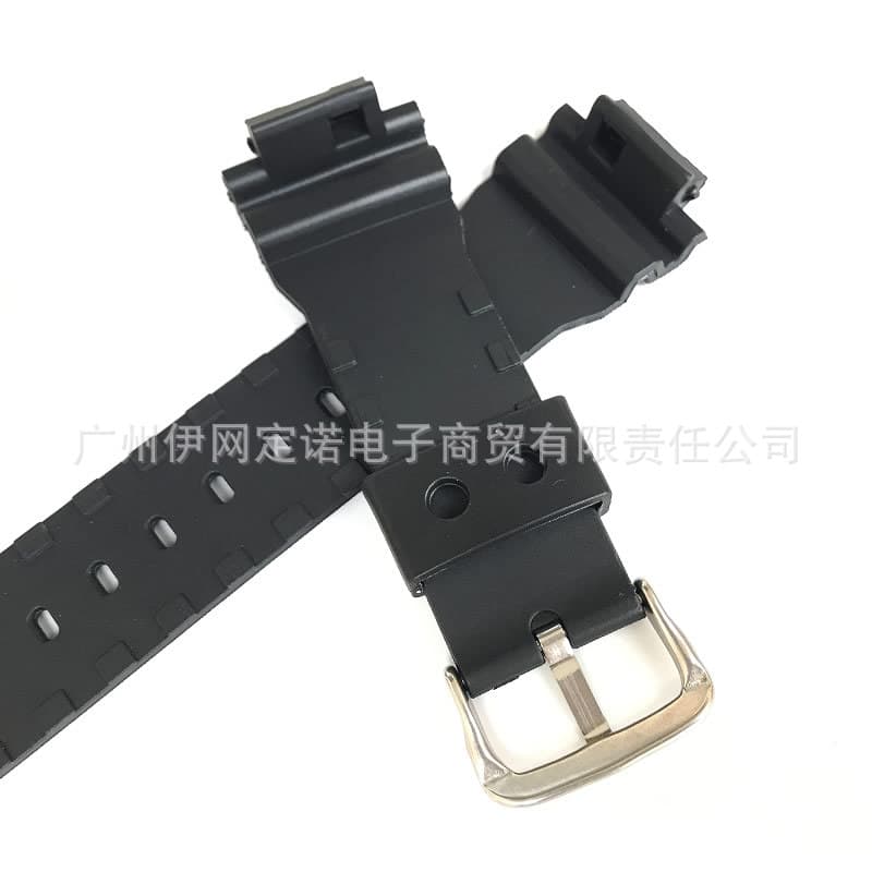16MM quick release replacement G-SHOCK DW6900/GA2100/GM2100 farmhouse oak octagonal rubber strap 3
