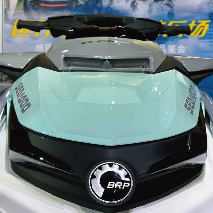 SEADOO Bombardier GTX PRO-130 Bright White + Mint Green Jet Ski Powerful Jetski 2