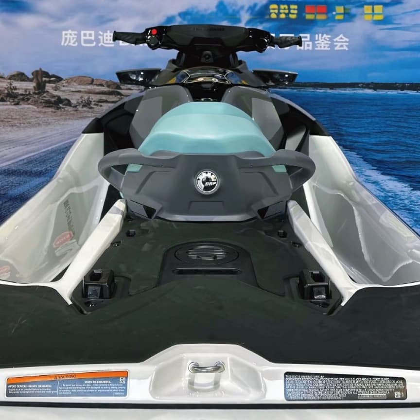 SEADOO Bombardier GTX PRO-130 Bright White + Mint Green Jet Ski Powerful Jetski 4