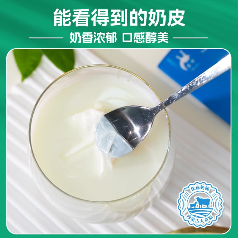 Inner Mongolia pure milk powder middle-aged and elderly high calcium milk powder wholesale Mucheng 300g bag pure milk powder 2