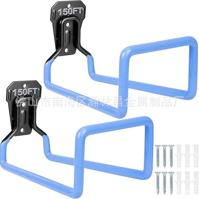 Wall Mounted Garden Hose Reel Hose Holder Garage Hook Heavy Duty Hose Warehouse Hook Anti-Rust Thickened 4