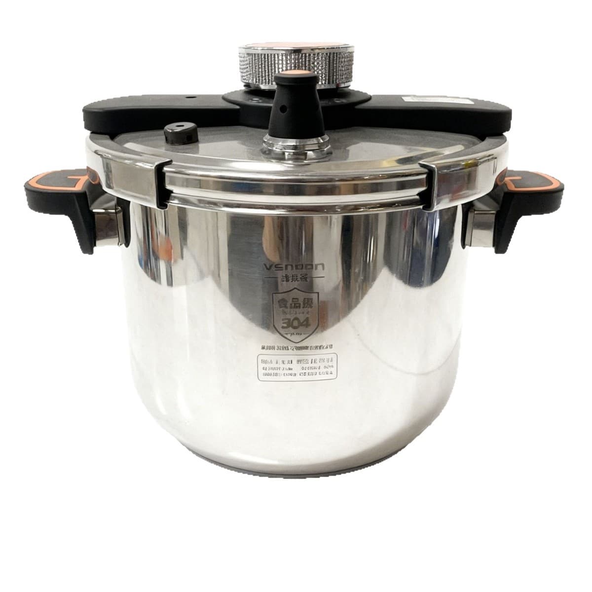 Wholesale Amazon Visnuo K-type pressure cooker 304 food-grade stainless steel pressure cooker explosion-proof cross-border first-class product 5