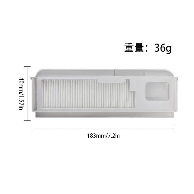 Suitable for Cloud Whale J4/J5/J4 Lite/K1/R10 sweeping robot dust bag accessories non-woven dust bag 2