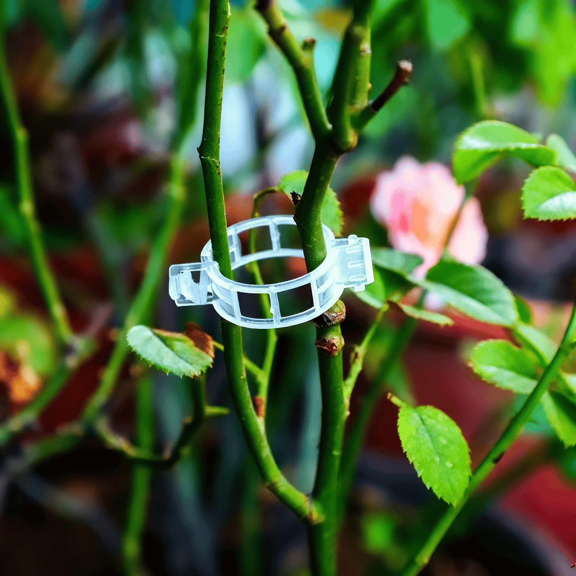 Gardening vine clip climbing plant fixation artifact does not damage the branches, pothos, rose tomato, universal, easy to install, anti-aging 2