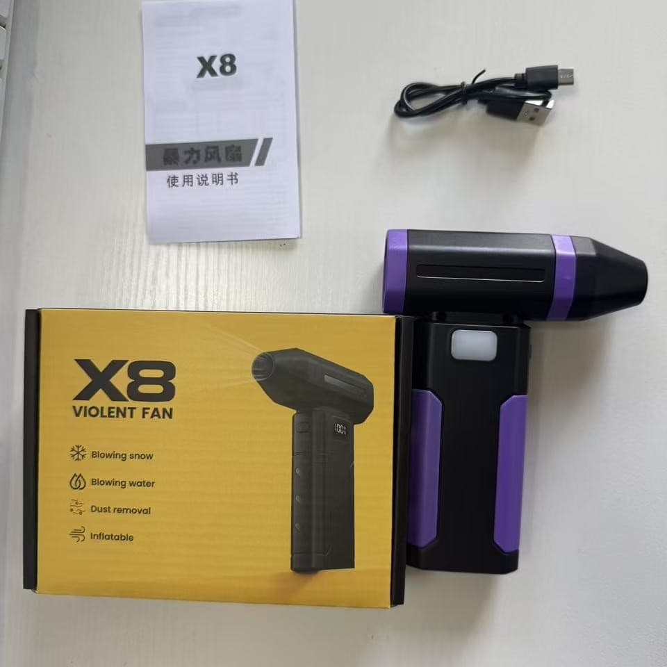 High speed handheld travel air fan, new collection 4