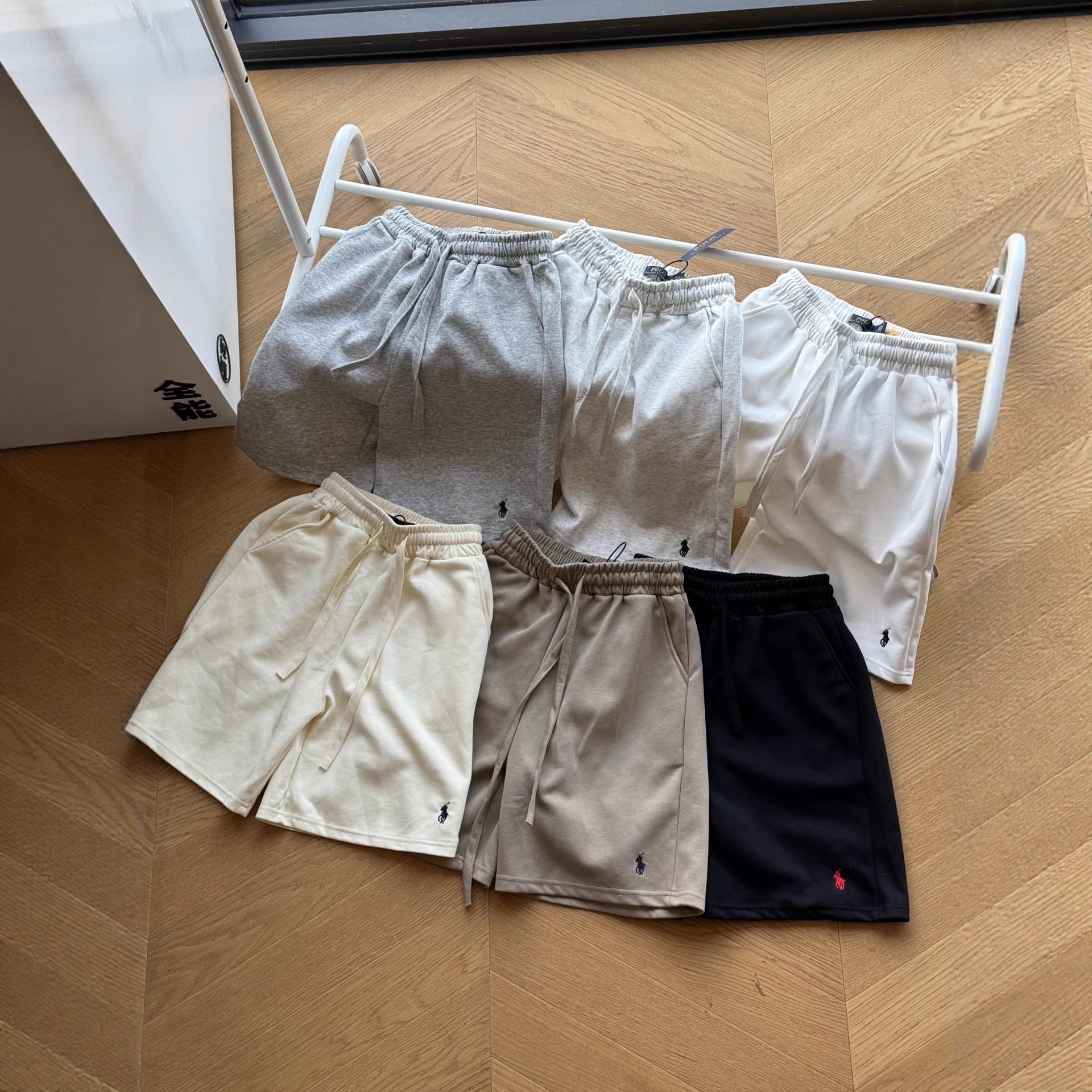 (Cross-border trading), shorts, beach trousers for men and women, retro pony for leisure, with embroidery 1