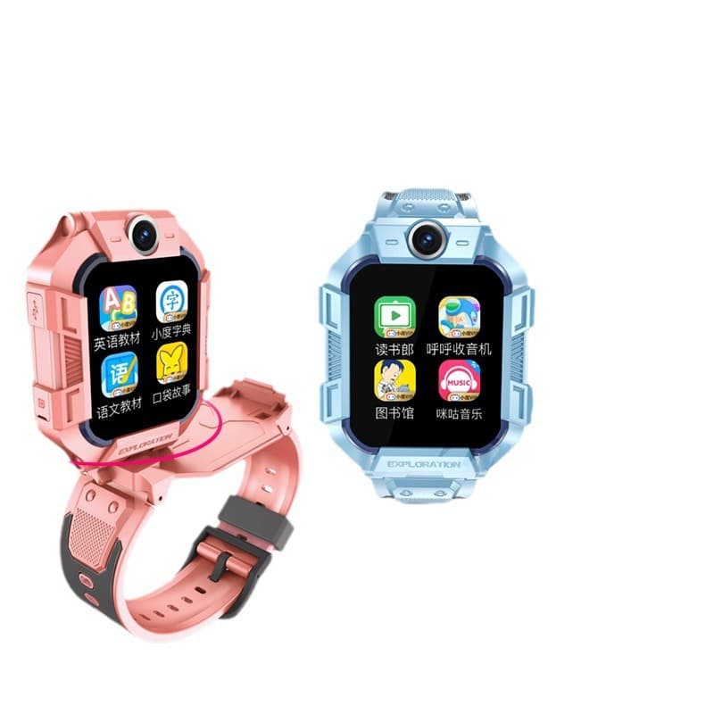 Rotating waterproof smart children's watch for students, with synchronisation with phone, 5G, support function for all network communication standards 5
