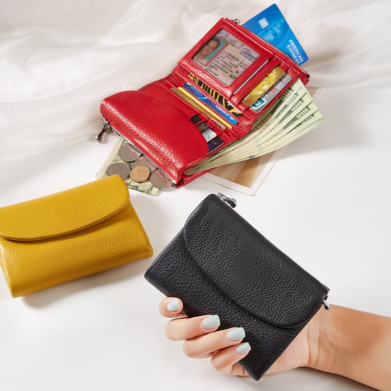 (Cross-border trading), leather fashionable capacious wallet, cowhide, 2025 years 3