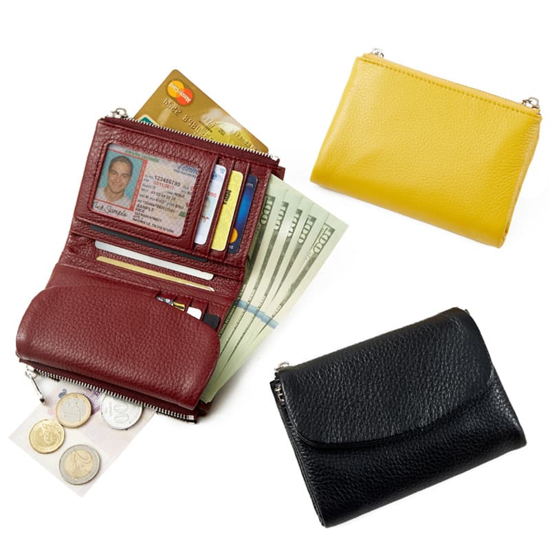 (Cross-border trading), leather fashionable capacious wallet, cowhide, 2025 years 4