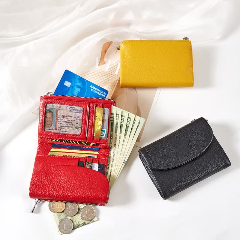(Cross-border trading), leather fashionable capacious wallet, cowhide, 2025 years 1