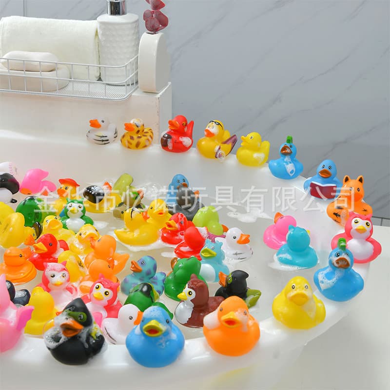 Toy play in water, swimming pool for boys and girls, duck, anti-stress 4